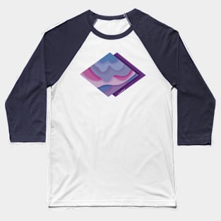 Abstract pattern Baseball T-Shirt